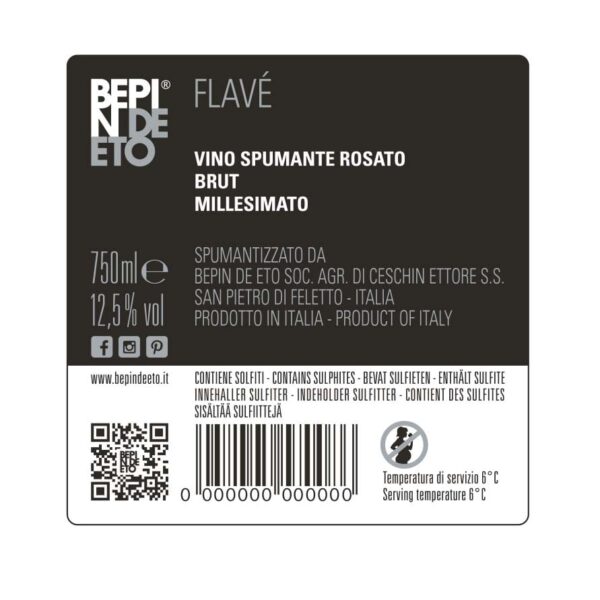 Flave-Bepin-de-eto-achterzijde Flavé Rosato Spumante Brut Millesimato