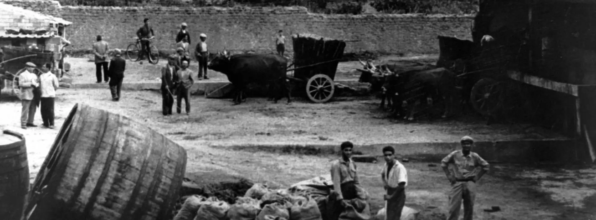 De oude cantina van Dolianova