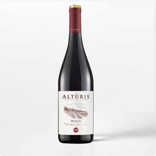 Alturis Merlot Fles Merlot Altùris. Soepel rood uit Friuli