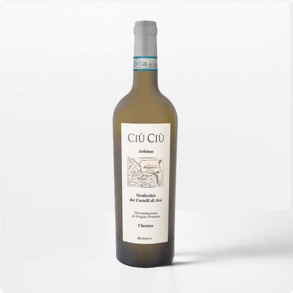 Arbinus Verdicchio Fles Arbinus Verdicchio dei Castelli di Jesi van Ciù Ciù