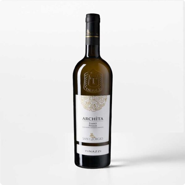 Archita Fioano Fles Archita Fiano IGP Puglia van Tinazzi San Giorgio