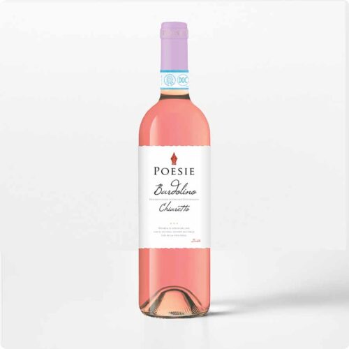 Bardolino Chiaretto Poesie Fles Bardolino Chiaretto Le Poesie Cantina di Soave