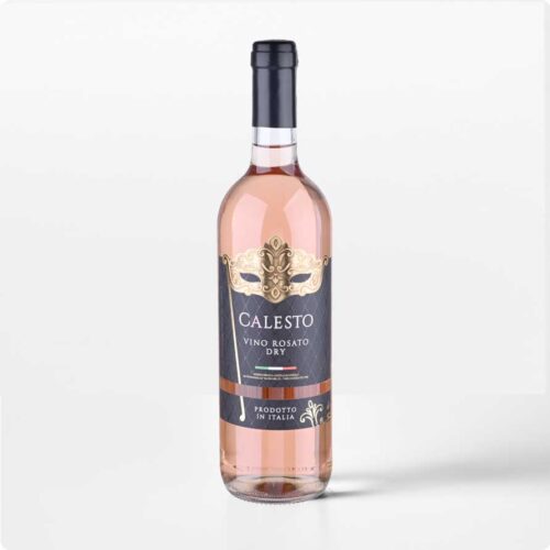 Calesto Rosato Fles Calesto Rosé wijn van Berteletti in lichtroze tint