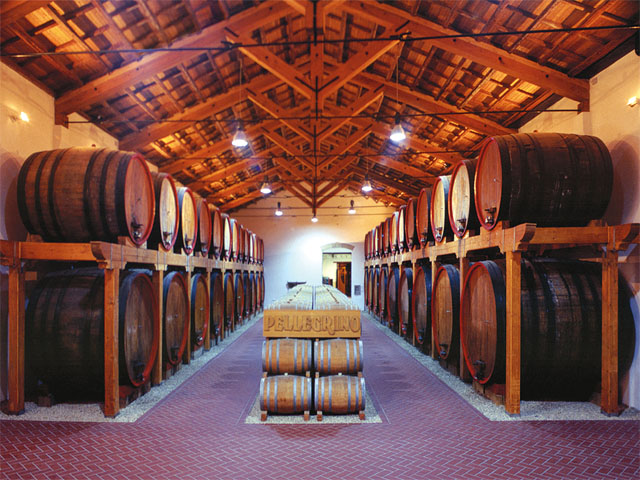 Cantine Pellegrino opslag wijn