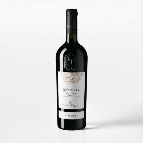 Erodoto Fles Erodoto Aglianico IGP Puglia van Tinazzi San Giorgio