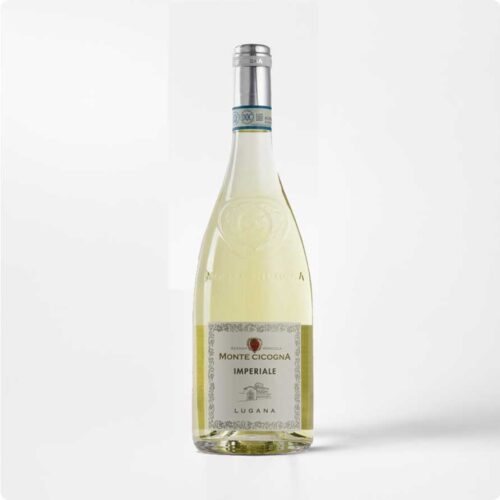 IMPERIALE Fles Imperiale Lugana van Monte Cicogna, witte wijn uit Lombardije