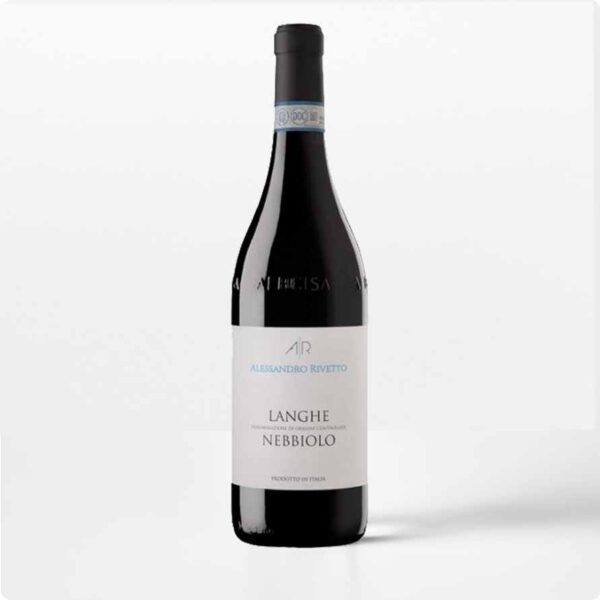 Lange Nebbiolo Rivetto Langhe Nebbiolo Alessandro Rivetto fles