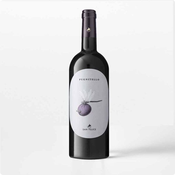 Pugnitello san Felice Fles Pugnitello wijn van San Felice met licht etiket
