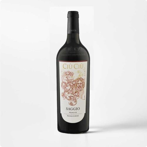 Saggio Fles Saggio Offida Rosso DOCG van Ciù Ciù uit Le Marche