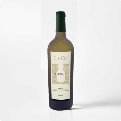 Tebaldo Fles Tebaldo Marche Bianco van Ciù Ciù