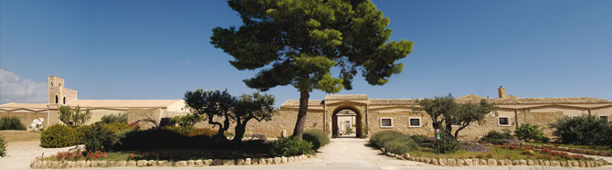 Omgeving van Baglio San Vincenzo op Sicilië