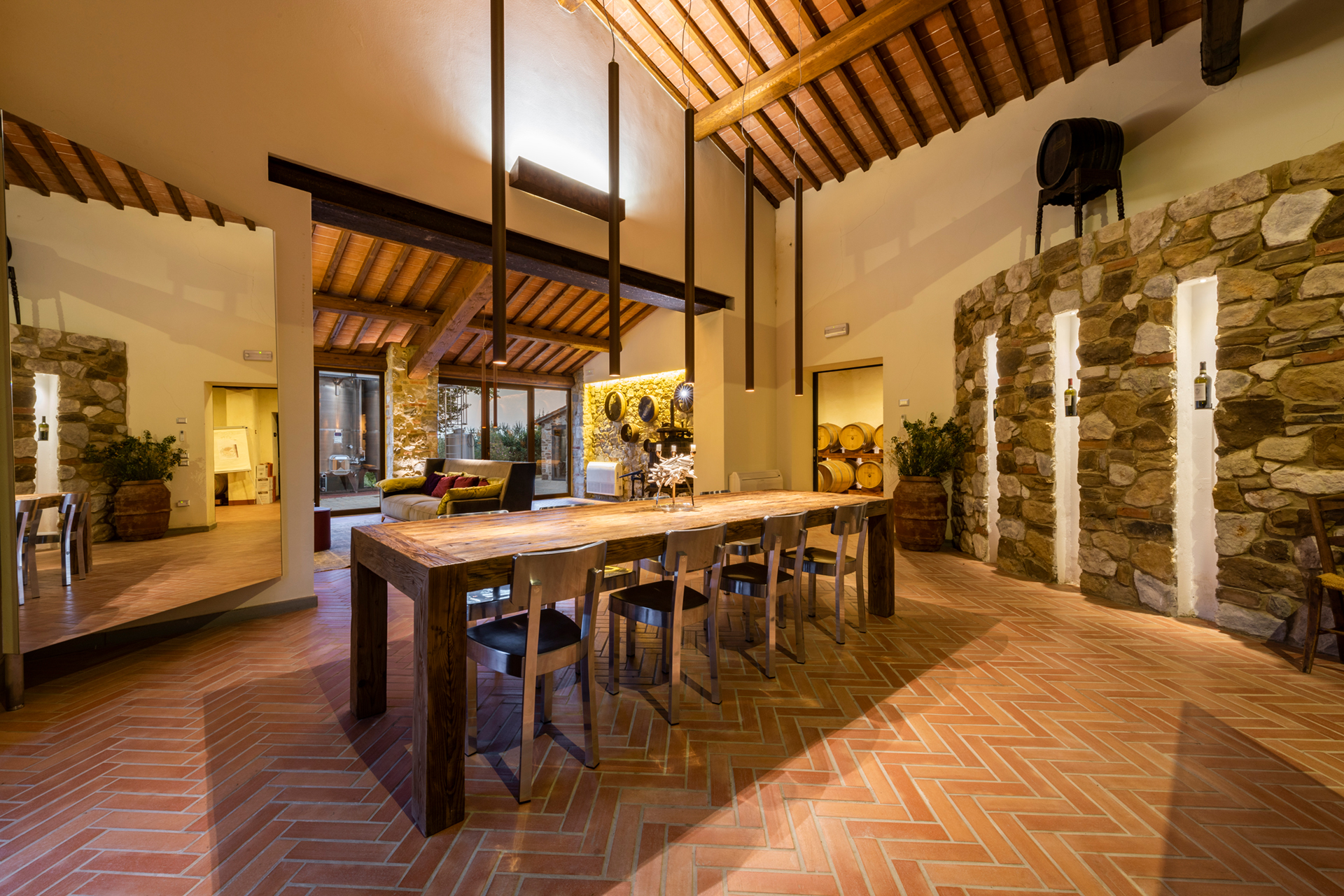 Poggio ai Mandorli wijnproeflokaal